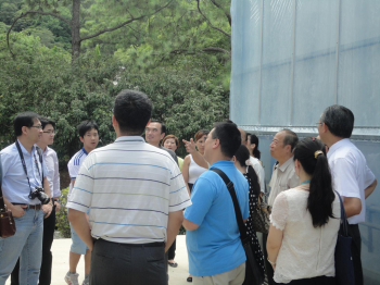 台灣植物工廠產業發展協會黃國棟副祕書長解說