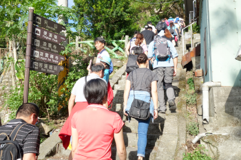  登山口